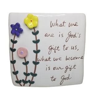 Sandra Magsamen Collection by Department‎ 56 Floral Vase 7"x 7"